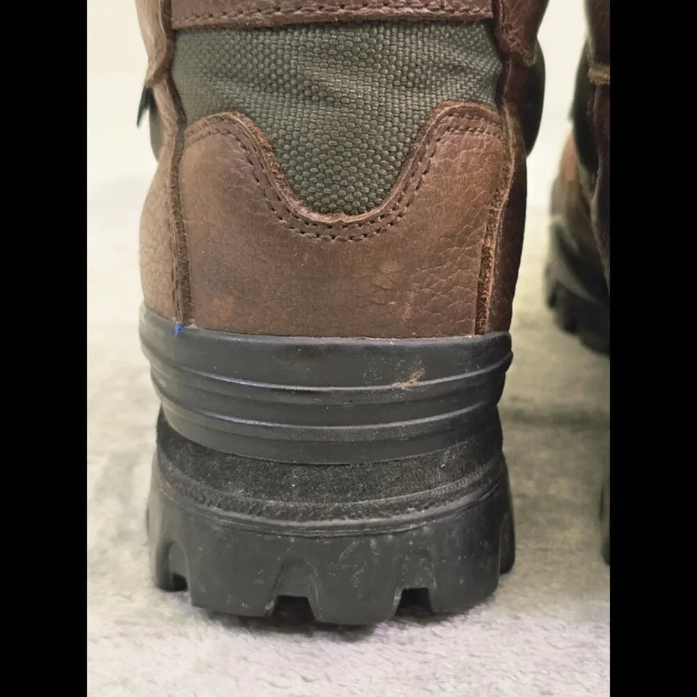 RedHead Bone Dry Boots Mens 7M Brown Leather Goretex Hiking I-1104‎